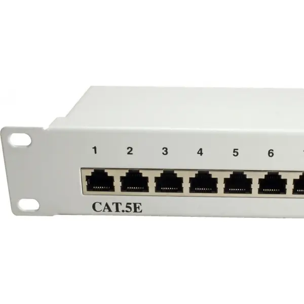 Value Patch Panel STP Cat.5e 24 porturi Gri, Value 26.99.0329