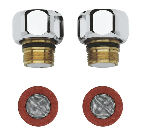 Valva non-retur Grohe 47189000, 2 bucati, filtru