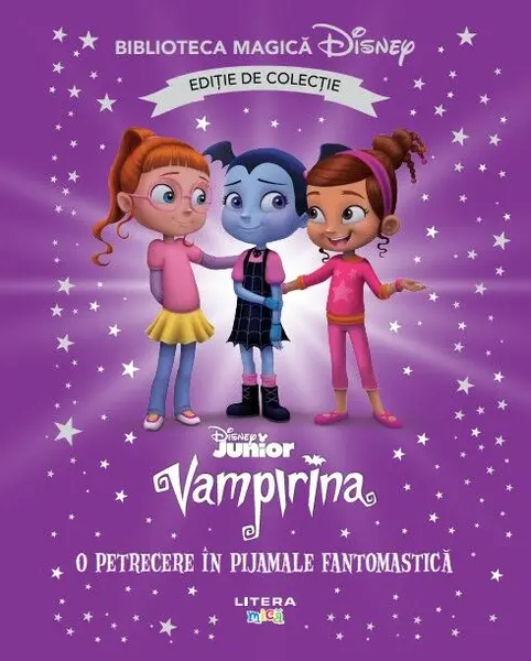 Vampirina. O petrecere in pijamale fantomastica. Disney. Biblioteca magica. Editie de colectie