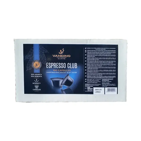 Vandino Club capsule compatibile Lavazza Blue 100 buc