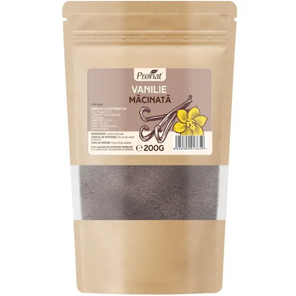 Vanilie Macinata 200g