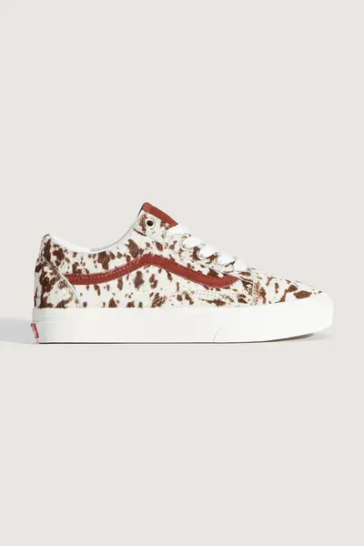 Vans Old Skool teniși pentru femei, din piele întoarsă