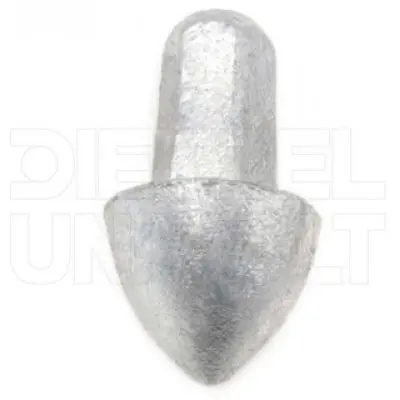 Varf de ghidaj pentru electrod de adancime, d=20mm, otel galvanizat Dietzel Univolt D-ESP-20-FV