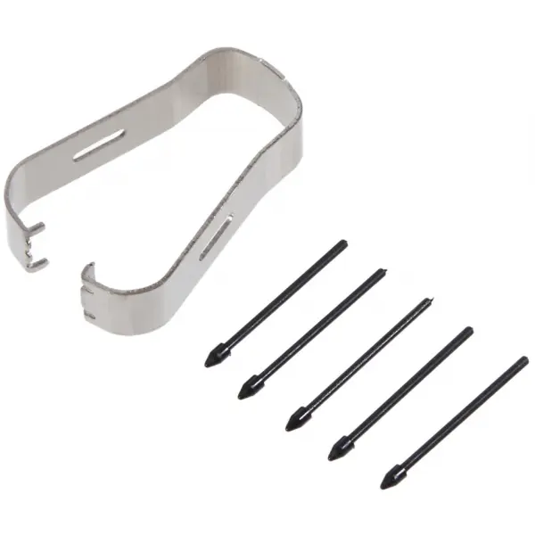 Varf Touch Pen OEM pentru Samsung Galaxy S24 Ultra S928 / S23 Ultra S918 / S22 Ultra 5G S908 / S21 Ultra 5G G998, Set 5 bucati, Negru