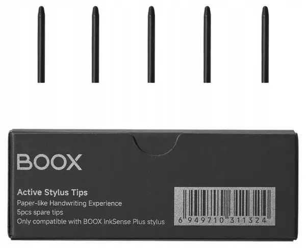 Vârfuri de rezervă pentru stylus BOOX - InkSense, 5 buc, negru