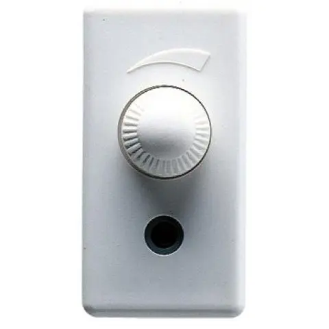 Variator de tensiune 1 modul 100-900W Gewiss System GW20803, alb
