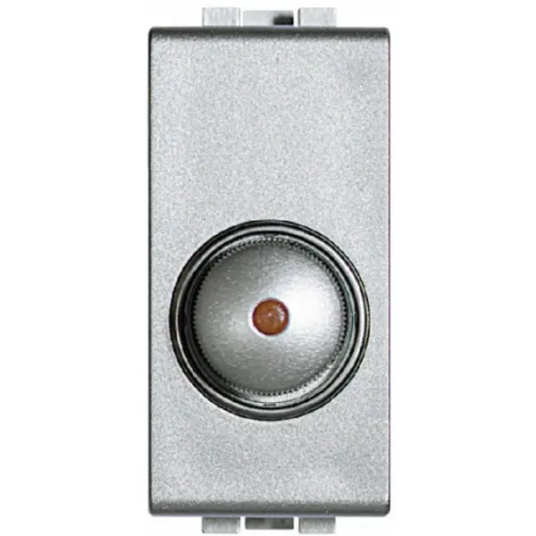 Variator rezistiv 100-500W Bticino Living Light NT4406, argintiu