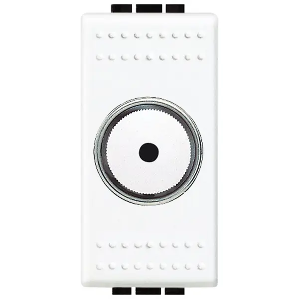Variator rezistiv 500W+cap scara Living Light Bticino N4402N, alb