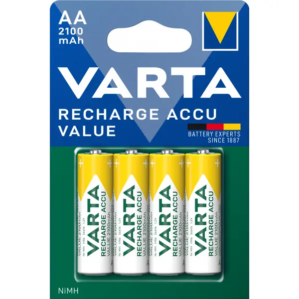 VARTA Baterie Reincarcabila Varta Professional, AA / LR6, 2100mAh, Set 4 bucati