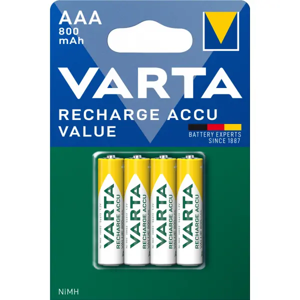 VARTA Baterie Reincarcabila Varta Professional, AAA / LR3, 800mAh, Set 4 bucati