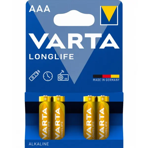 VARTA Baterie Varta Longlife 4903, AAA / LR3, Set 4 bucati