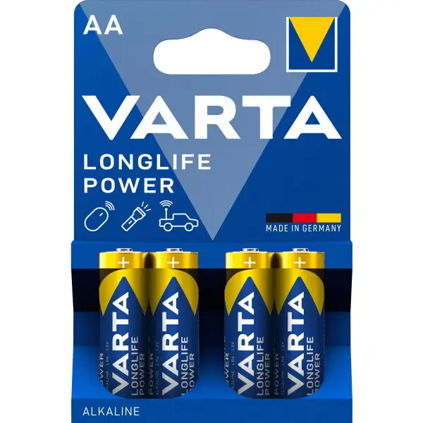 VARTA Baterie Varta Longlife Power 4906, AA / LR6, Set 4 bucati