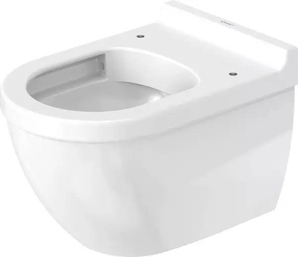 Vas WC Duravit Starck 3, 2527090000, suspendat, Rimless, fara capac, Alb