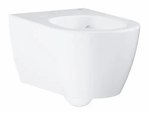 Vas WC Grohe Essence 3957100H, montare suspendata, Rimless, evacuare orizontala, elemente fixare ascunse, strat anti-aderent, suprafata antibacteriana, PureGuard, Alb