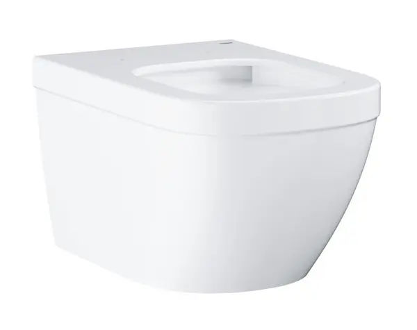 Vas WC Grohe Euro Ceramic 39328000, suspendat, evacuare orizontala, Triple Vortex, Rimless, ceramica sanitara, Alb