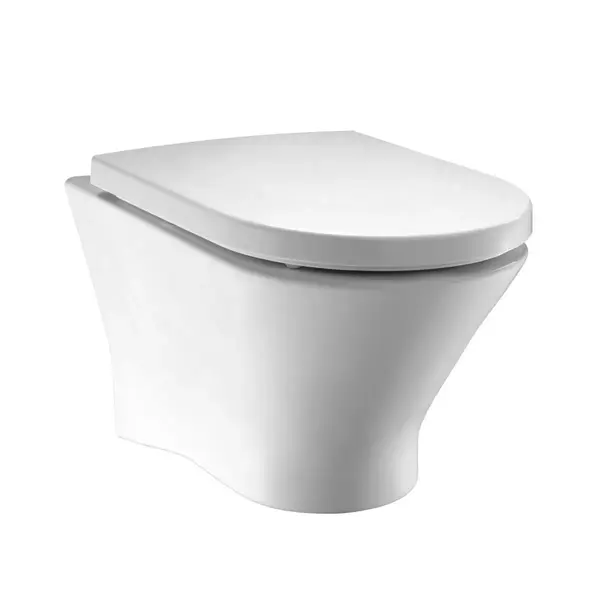 Vas WC Roca Nexo A34664L000, suspendat, Rimless, fara capac, Alb