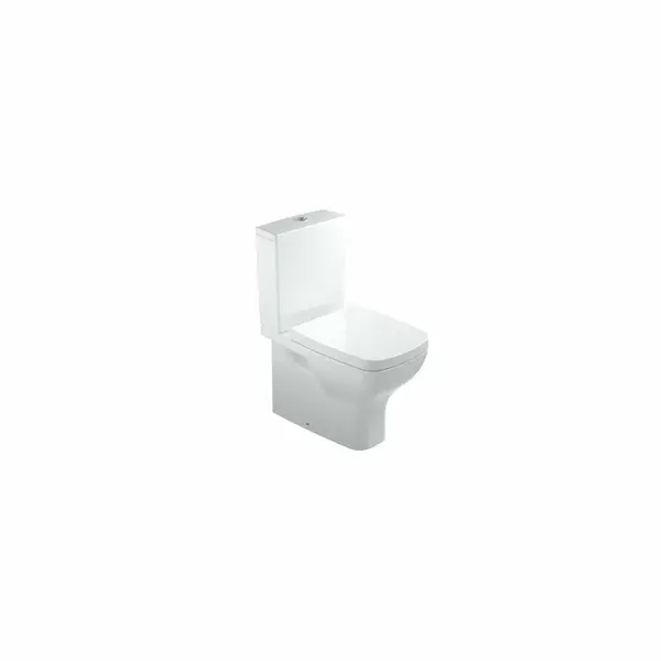 Vas wc stativ back to wall Gala Street Square pentru rezervor aparent, alb