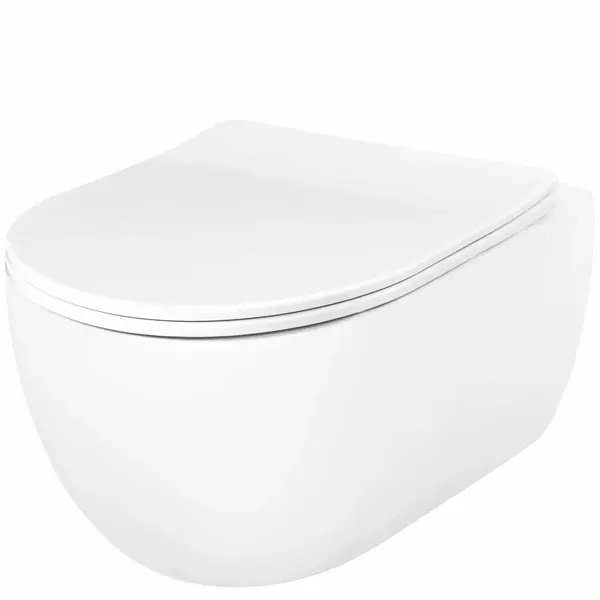 Vas WC suspendabil Rea Eddy Tornado Rimless Flat N