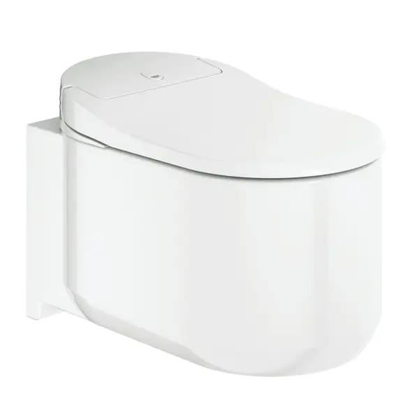 Vas wc suspendat cu functie bideu Grohe Sensia Arena capac soft close inclus, alb