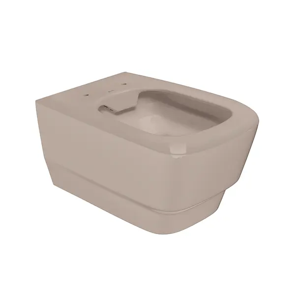 Vas WC suspendat rimless Celesta Gemma 53 x 35 5 cm ceramica bej