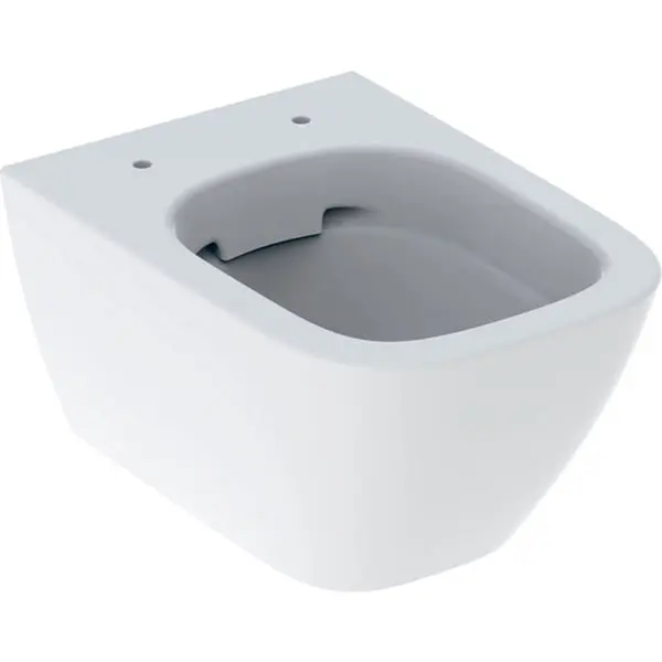 Vas wc suspendat rimless dreptunghiular alb Geberit Smyle Square