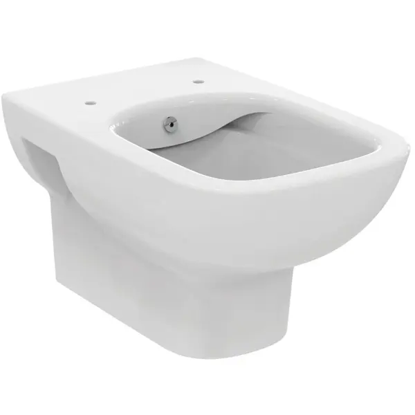 Vas wc suspendat rimless Ideal Standard i.Life A cu functie bideu alb lucios