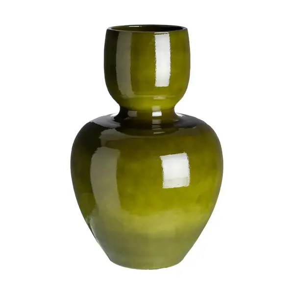 Vaza EVROND GREEN H50 CM - Default Title