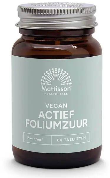 Vegan Folic Acid Qutrefolic, 400 µg, 60 capsule, Mattisson Healthstyle