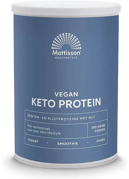Vegan Keto Protein, 350 g, Mattisson Healthstyle