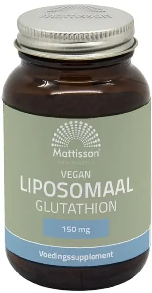 Vegan Liposomal Glutathione, 150 mg, 60 capsule, Mattisson Healthstyle