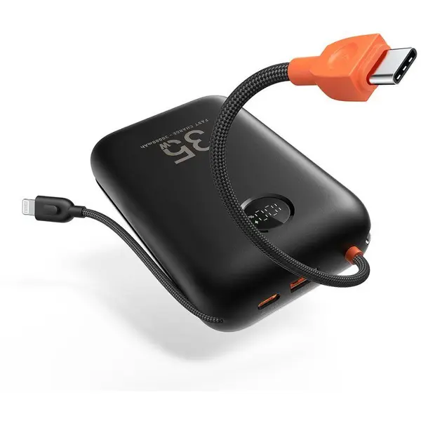 VEGER Baterie portabila Veger W3018BLK, USB-C, USB-A, 30000 mAh, 20 V, 3 A, Negru
