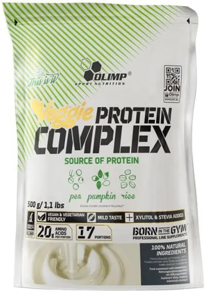 Veggie Protein, ciocolată, 500 g, Olimp