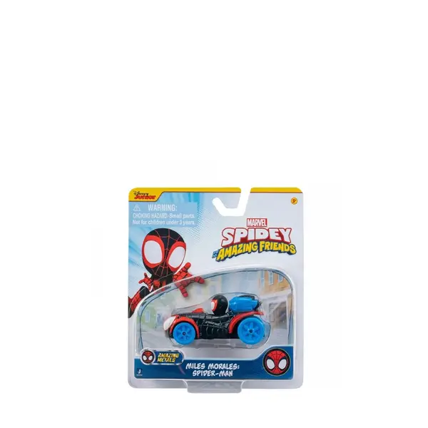 Vehicul din metal cu figurina
