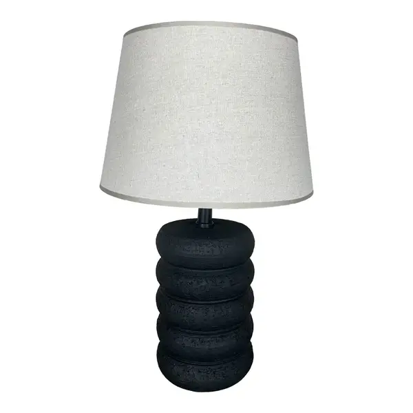 Veioza Graike Negru 26x26x37 cm