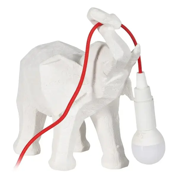 Veioza MIXEL ELEPHANT - Alb