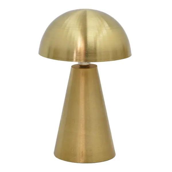 Veioza Whity metal, auriu, 31x31x49 cm