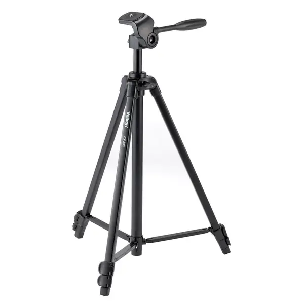 Velbon EX-330 Trepied Foto-Video din Aluminiu, Inaltime 145.5 cm, Sarcina 2 kg, Cap Panoramic 2-Way