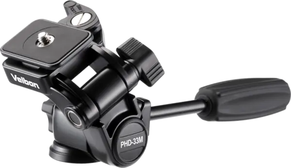 Velbon PHD-33M, Cap trepied foto video