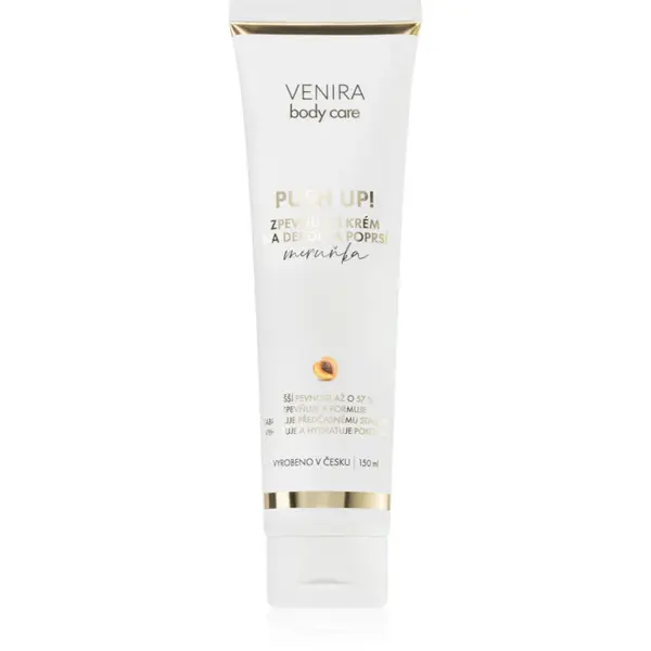 Venira PUSH UP! Firming Cream crema ce ofera fermitate bustului Apricot 150 ml