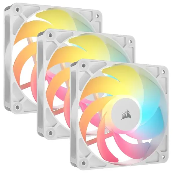 Ventil CORSAIR RS120-R ARGB 3x120 WHITE Ventil CORSAIR RS120-R ARGB 3x120 WHITE