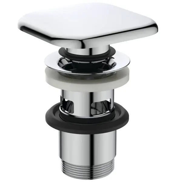 Ventil lavoar click-clack cu preaplin Ideal Standard Strada II crom lucios