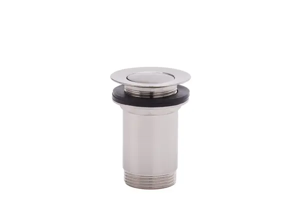 Ventil lavoar click-clack Kleome cu preaplin, G1 1 4 alama, nichel periat