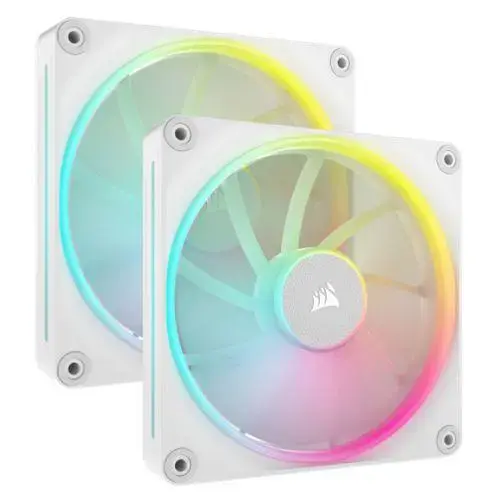 Ventilatoare CORSAIR iCUE LINK LX140 2x140mm RGB (Alb)