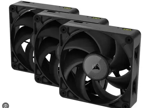 Ventilatoare CORSAIR iCUE LINK RX120 MAX 3x120mm (Negru)