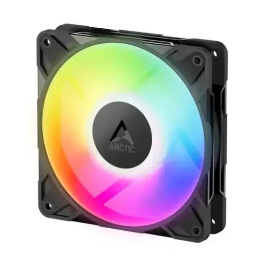 Ventilator Arctic P12 Pro Reverse, ARGB LED, 120 mm (Negru)