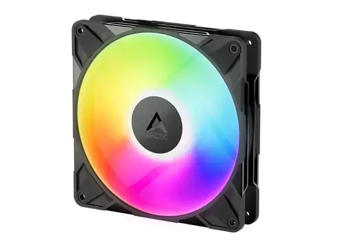 Ventilator Arctic P14 Pro, 140 mm, PWM, 400 - 2500 rpm, iluminare aRGB (Negru)