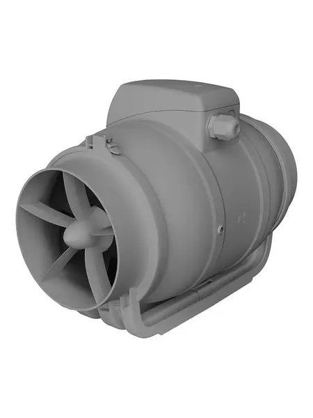 - Ventilator axial de tubulatura Monsoon 125 2SP Venteurope, Debit 310mc/h, 2 Trepte de viteze, Diametru Ø125mm