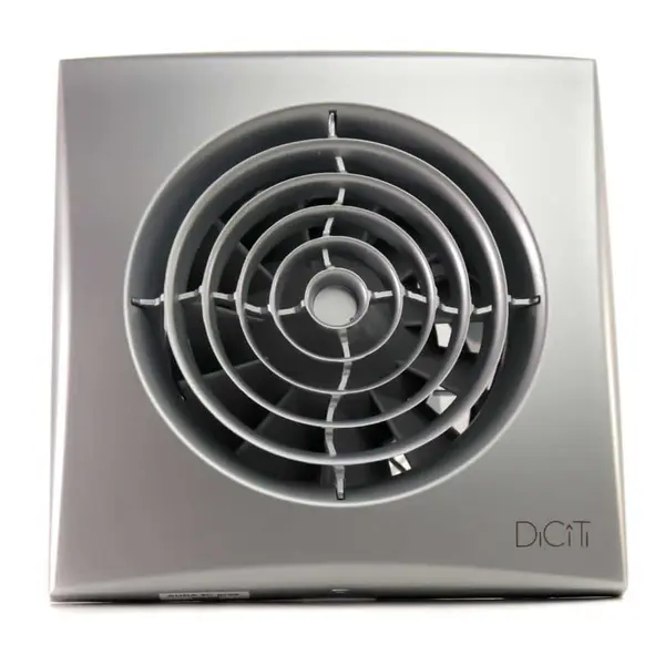 - Ventilator baie AURA 4C Silent, Clapeta antiretur, Garantie 2 ani, Motor Long Life 40000h, Debit 90mc/h, Ø100mm, Gray Metal