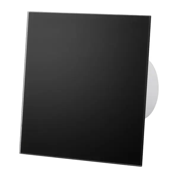 - Ventilator baie dRim Ø100 TS, Super Silent, Timer, Debit 93 m3/h, Panou plexi schimbabil, clapeta antiretur, Garantie 2 ani, Matt Black