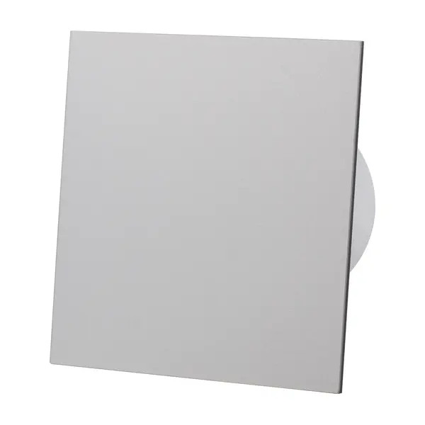 - Ventilator baie dRim Ø125 S, Super Silent, Debit 140 m3/h, Panou plexi schimbabil, clapeta antiretur, Garantie 2 ani, Gri